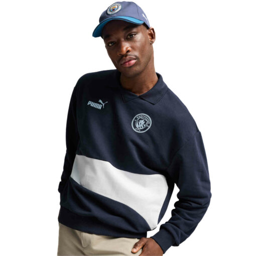 Puma Manchester City Hat - Inky Blue/Magic Blue - Image 3
