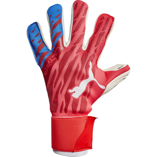 PUMA ULTRA Grip 1 Hybrid Pro Goalkeeper Gloves - Faster Forward - Image 2
