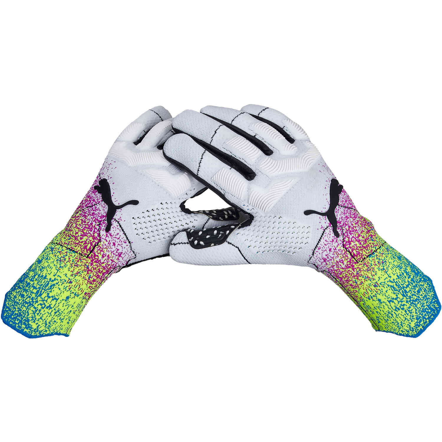 Puma Future Ultimate Negative Cut Pro Goalie Goalkeeper Gloves - Ultra  Orange/Blue Glimmer - Soccerium