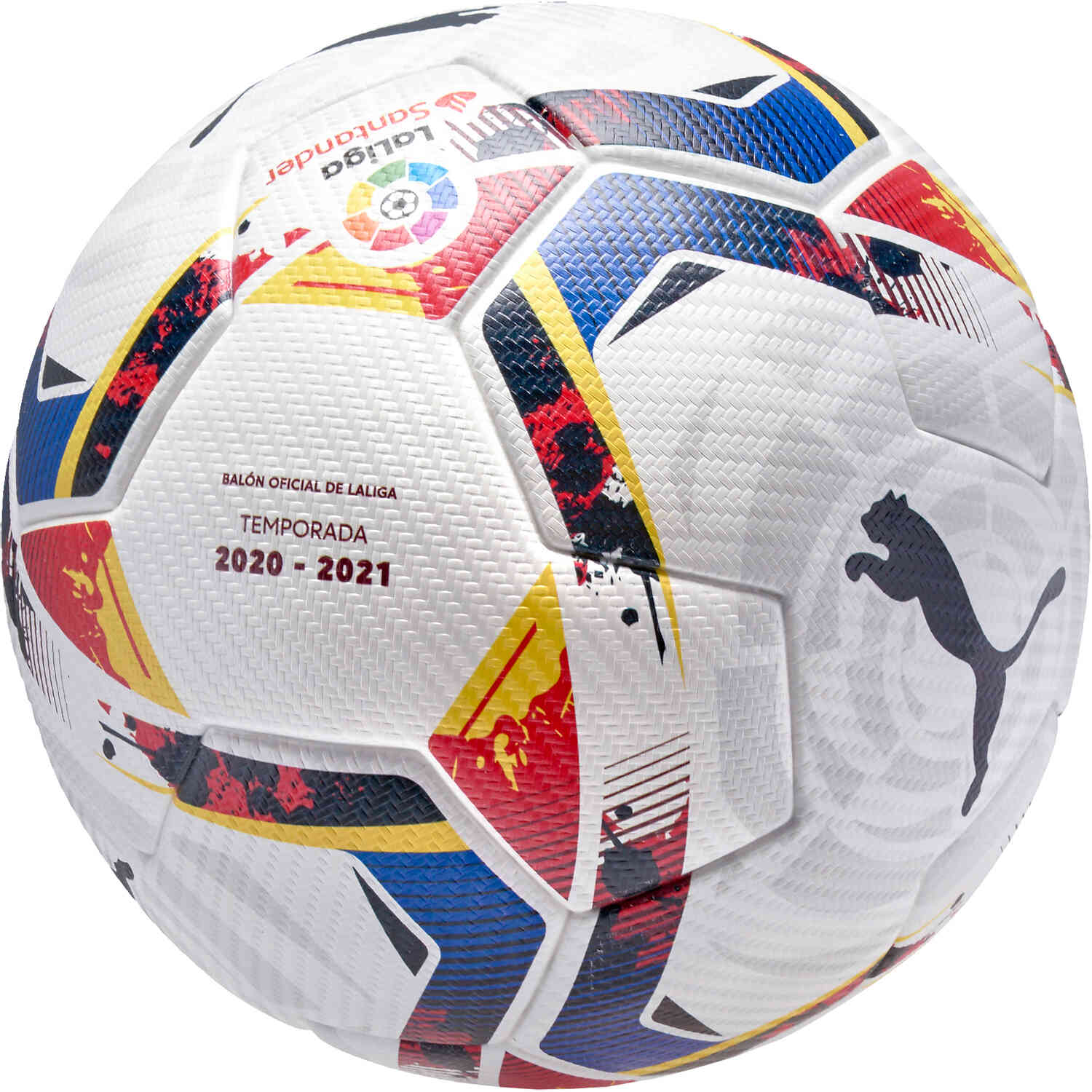 PUMA La Liga 1 Accelerate Official Match Soccer Ball White