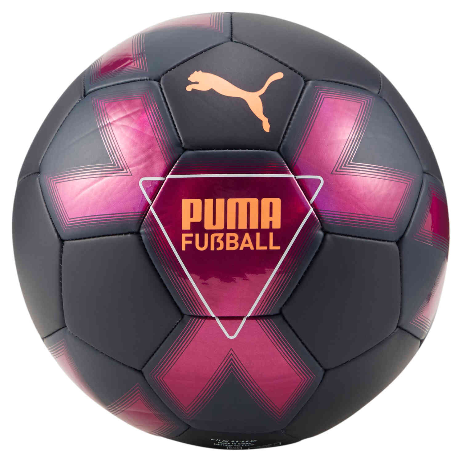 PUMA Cage Practice Soccer - Deep Orchid & Citrus - Soccer Master