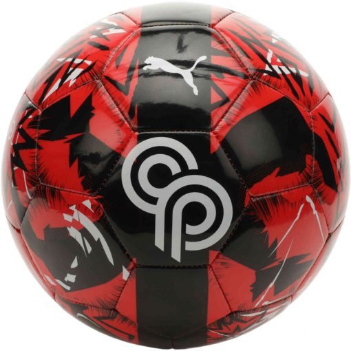 PUMA Christian Pulisic Training Soccer Ball - Puma Red & Puma Black with Puma White