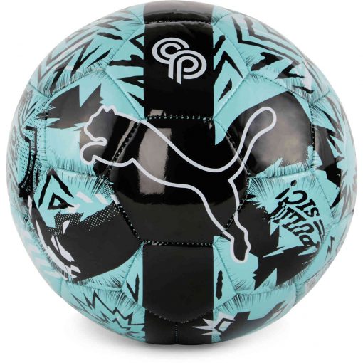 PUMA Christian Pulisic Training Soccer Ball - Hero Blue & Puma Black
