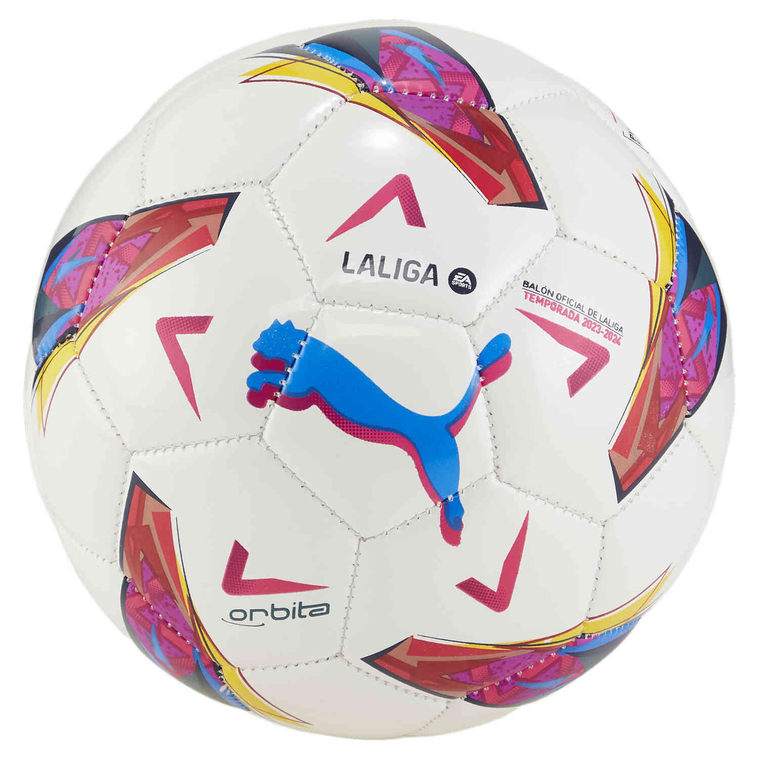 Puma Orbita La Liga Mini Soccer Ball Puma White Multi Color Soccer Master