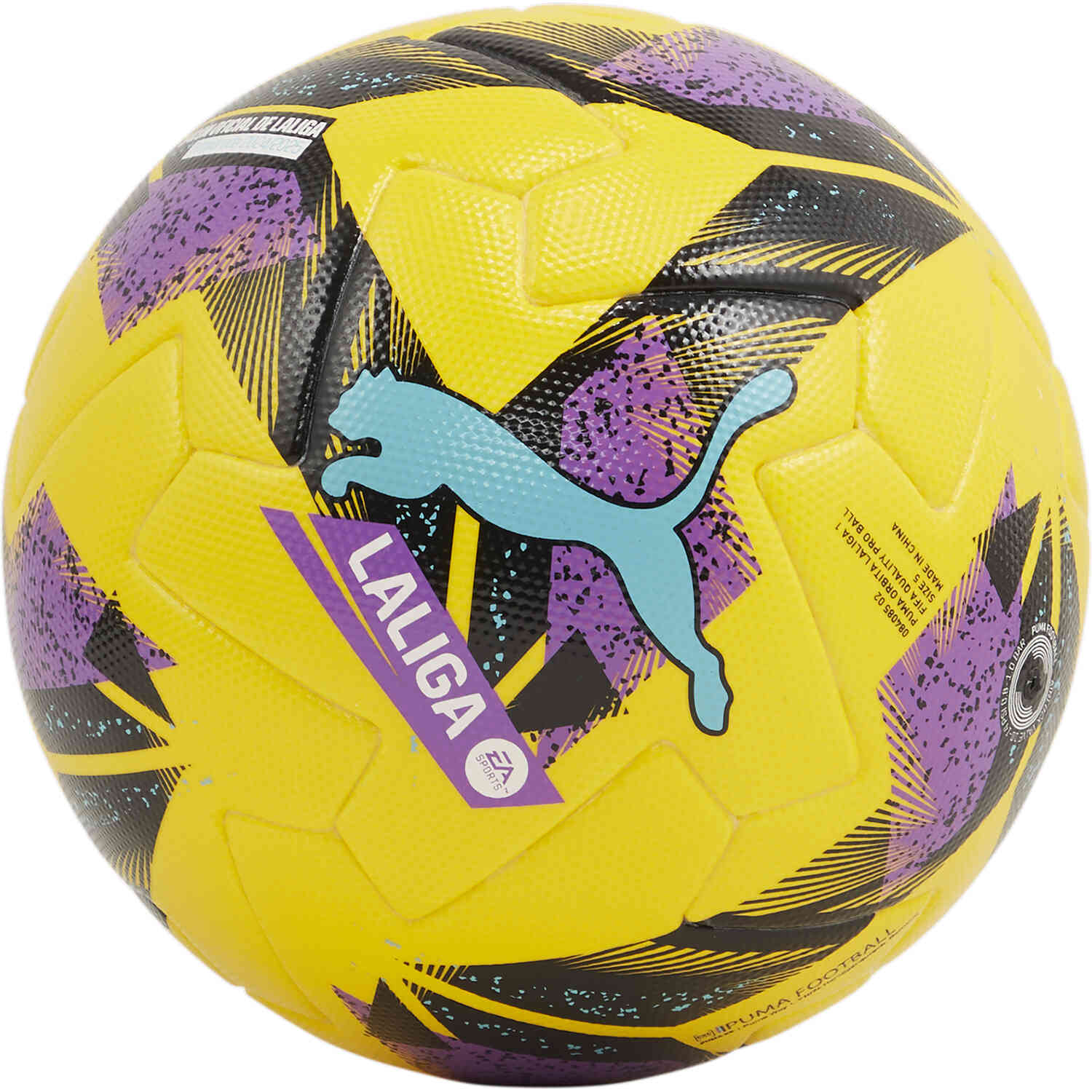Puma Orbita La Liga 1 Pro Soccer Ball - Fluo Yellow