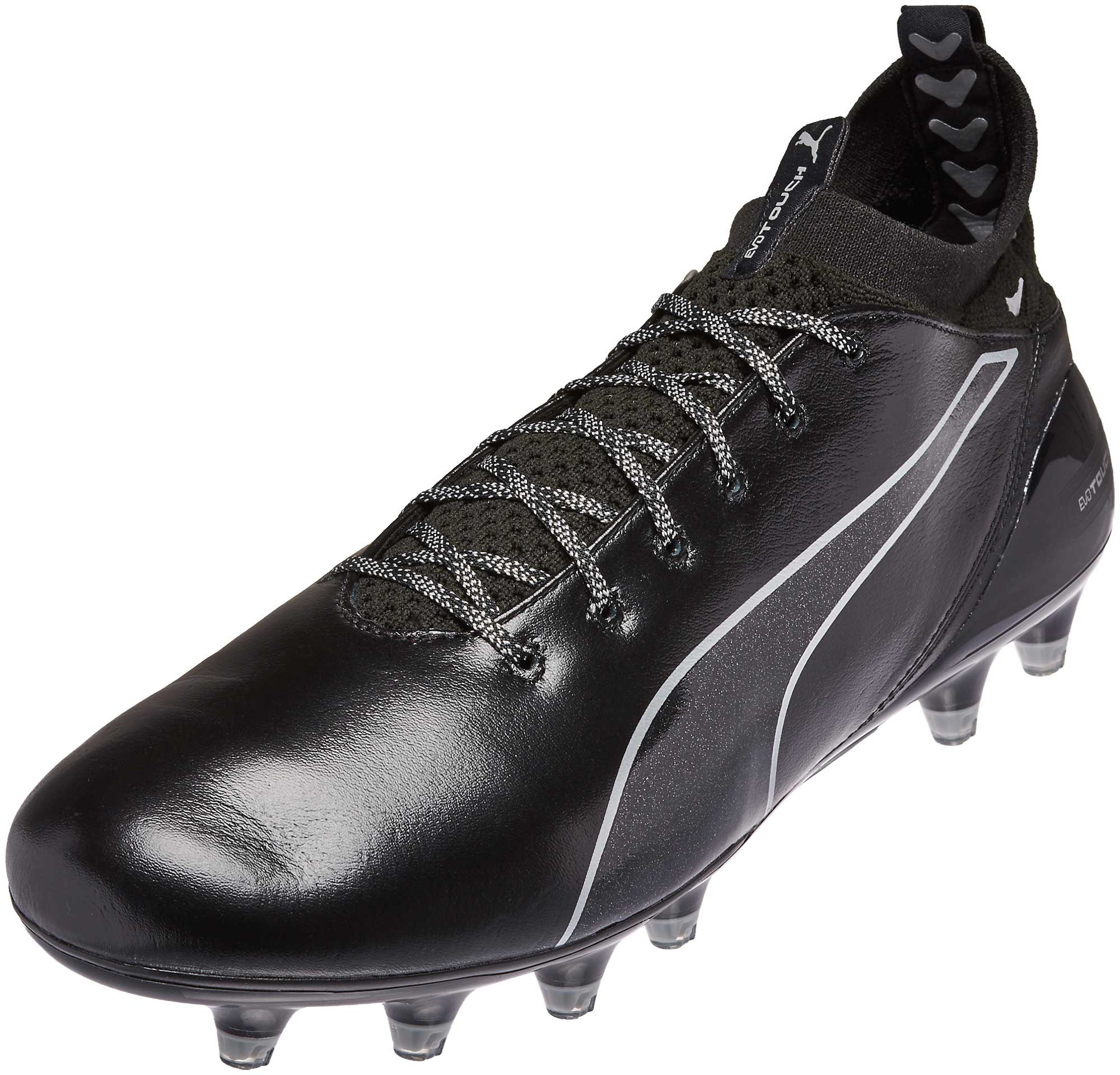 Puma evoTOUCH Pro FG - Black \u0026 Silver 