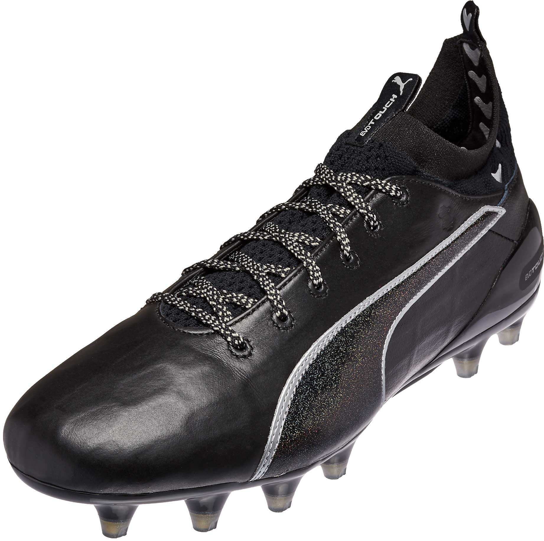 all black puma cleats