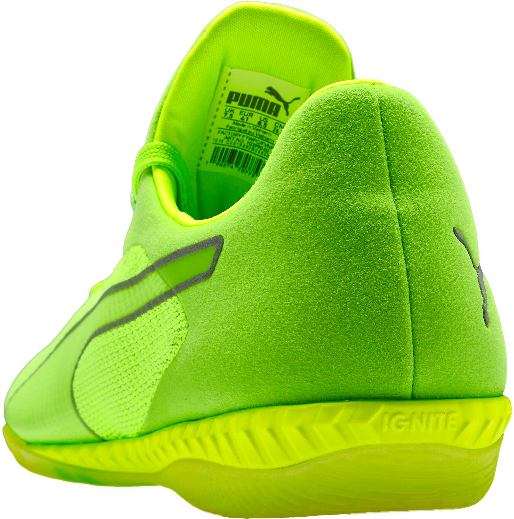 Armada Rápido Metro Puma 365 evoKNIT Ignite CT Soccer Shoes - Green Gecko & White - Soccer  Master
