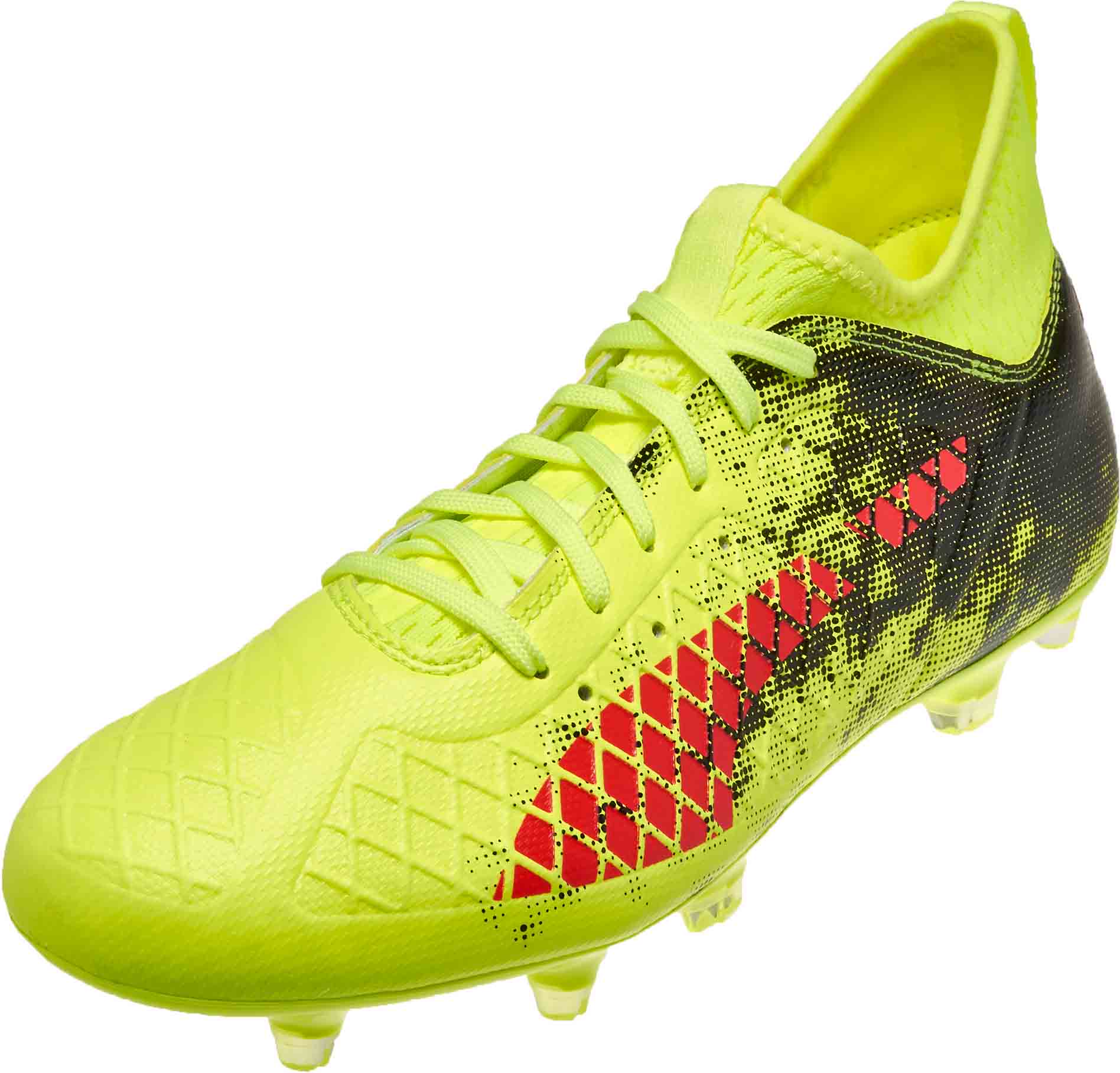 Puma Future 18.3 FG - Fizzy Yellow \u0026 Red Blast - Soccer Master