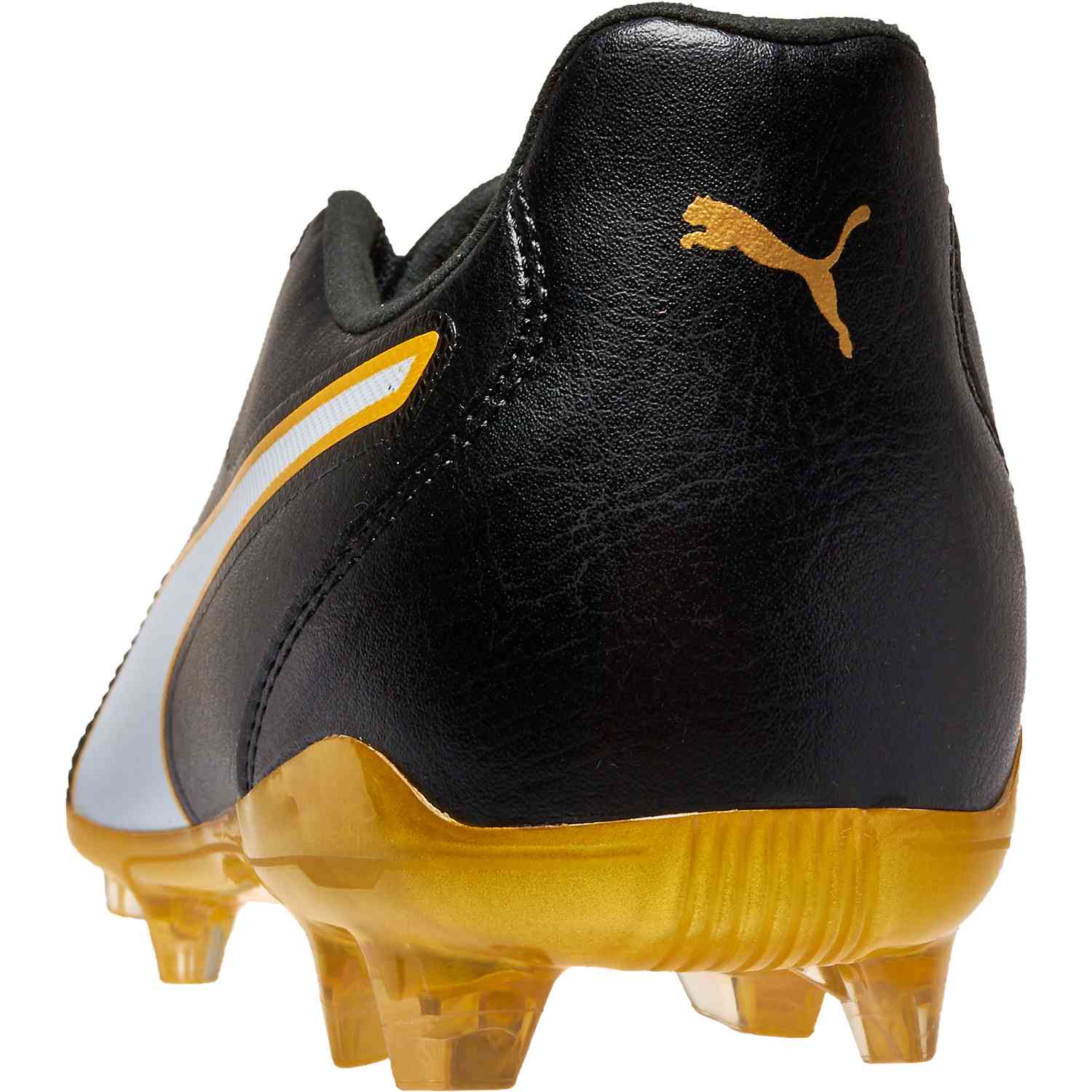 Puma mens capitano hot sale fg football boots black/black