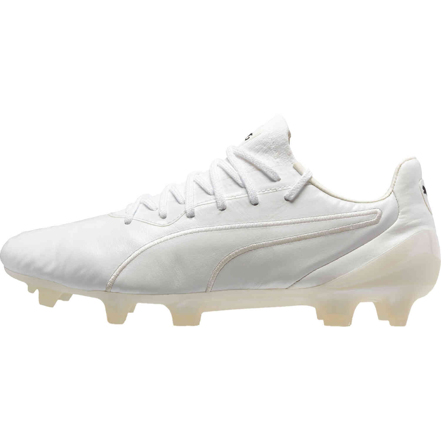 Puma King Platinum Fg Triple White Soccer Master