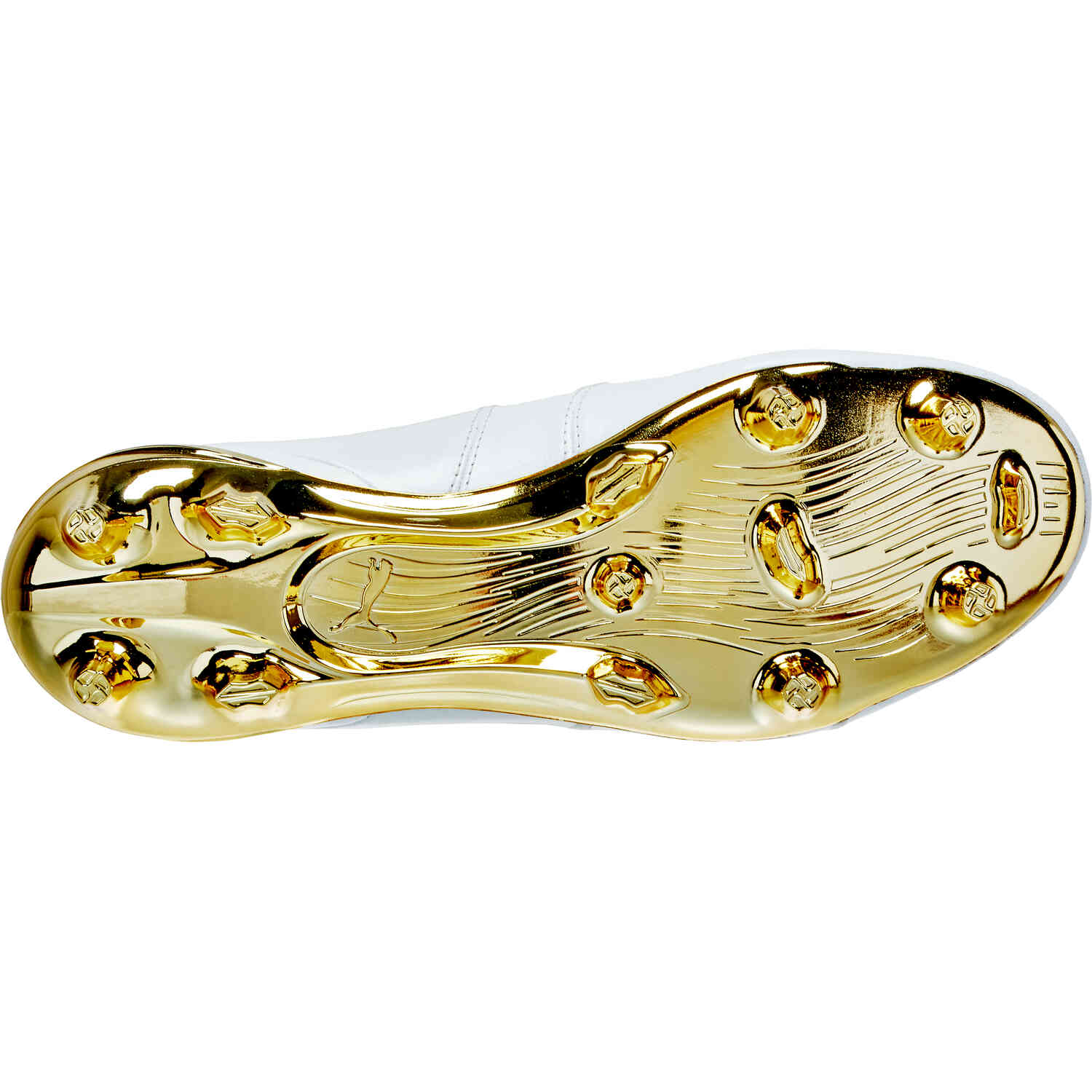 Puma King Platinum FG Puma White Puma Team Gold Soccer Master