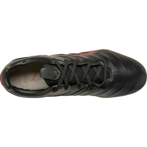 PUMA KING Platinum 21 FG/AG Soccer Cleats - Black & Neon Citrus - Image 5