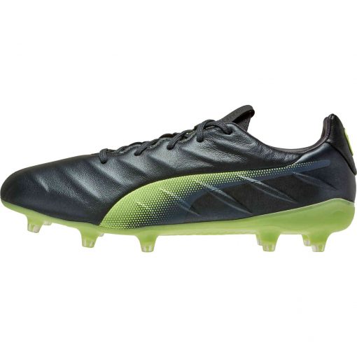 PUMA King Platinum 21 FG/AG Soccer Cleats - Asphalt & Fizzy Light with Periscope - Image 2