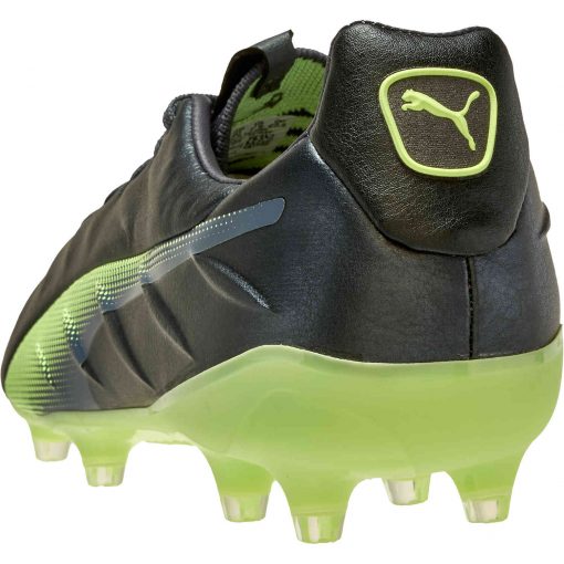 PUMA King Platinum 21 FG/AG Soccer Cleats - Asphalt & Fizzy Light with Periscope - Image 4