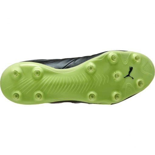 PUMA King Platinum 21 FG/AG Soccer Cleats - Asphalt & Fizzy Light with Periscope - Image 6
