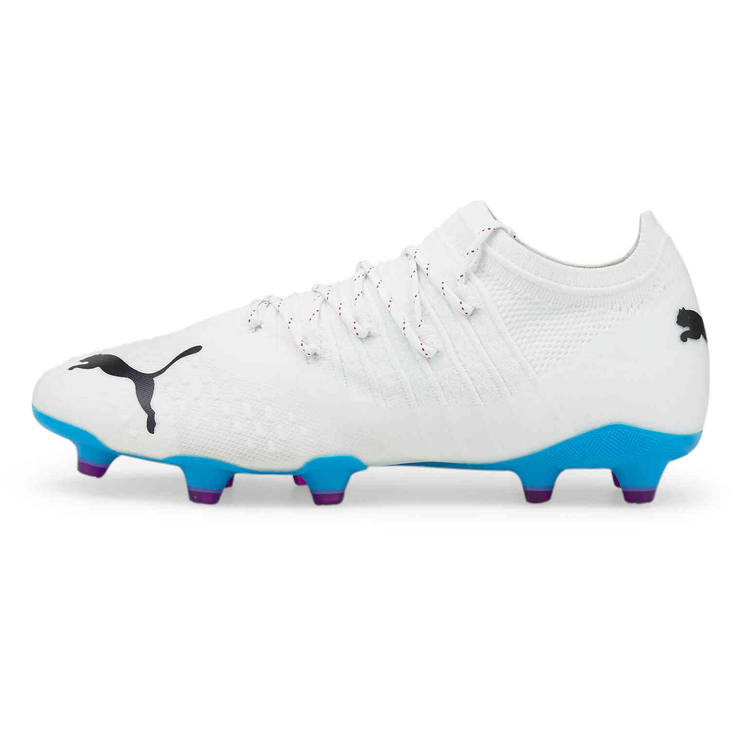 Puma Future 2 3 Fg White Ocean Dive With Black Soccer Master