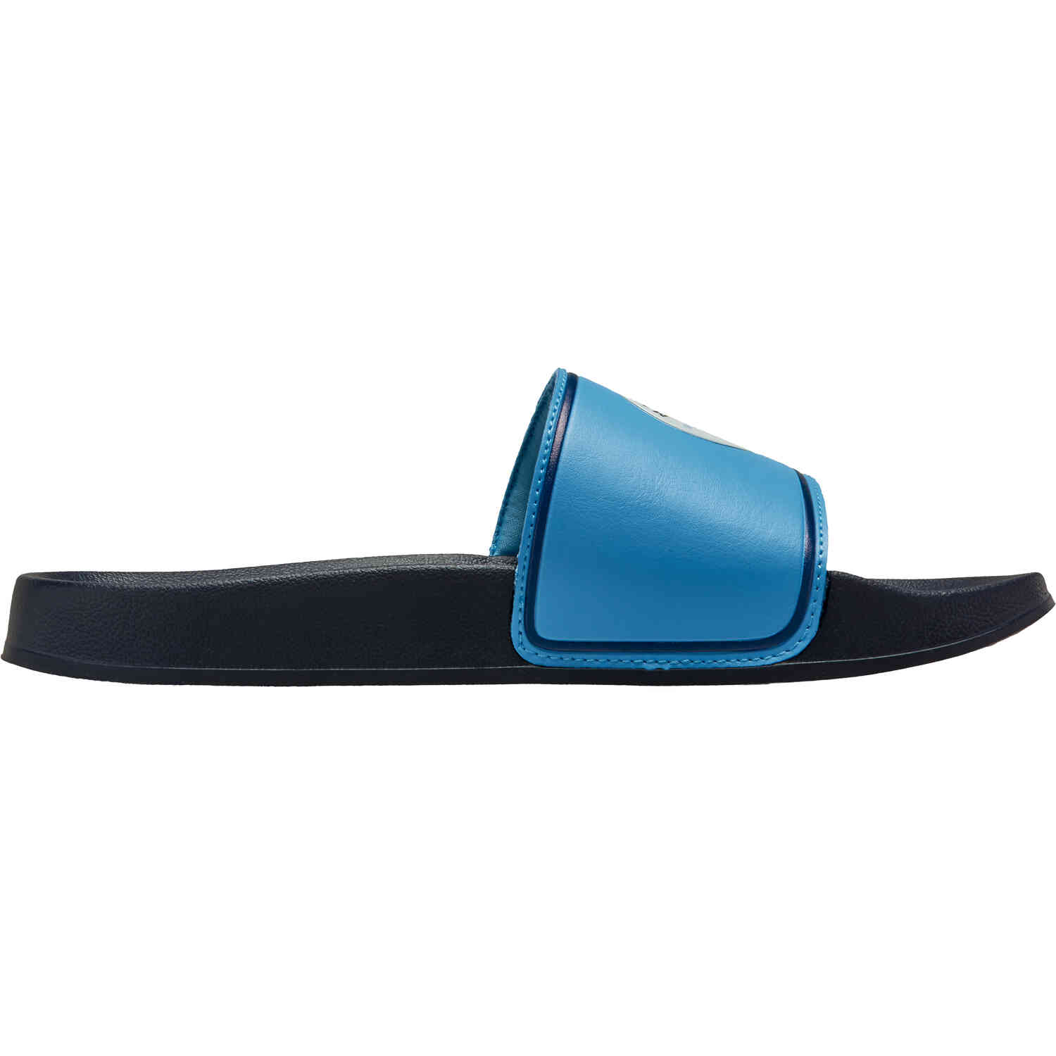 Light blue puma slides outlet