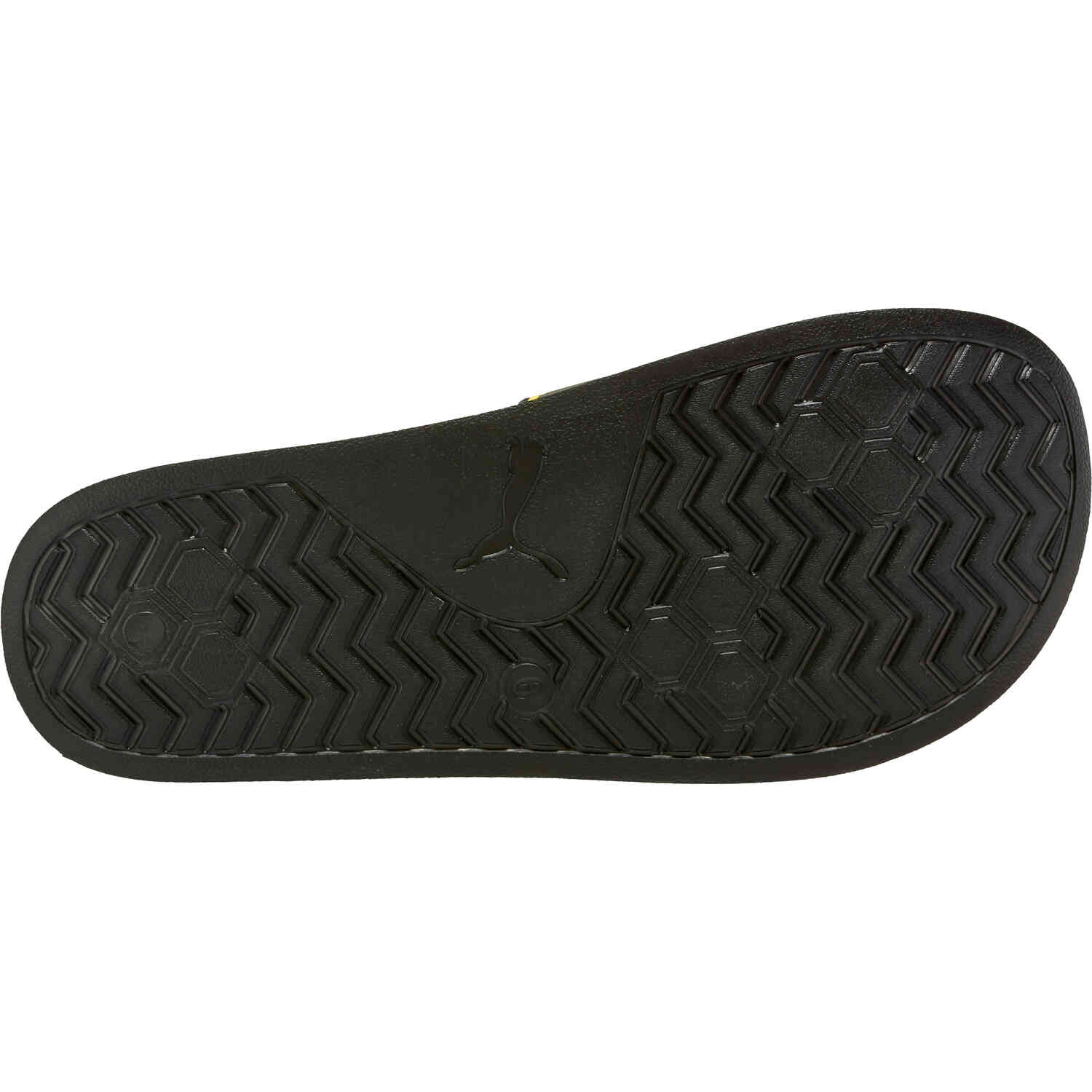 Puma sliders black best sale