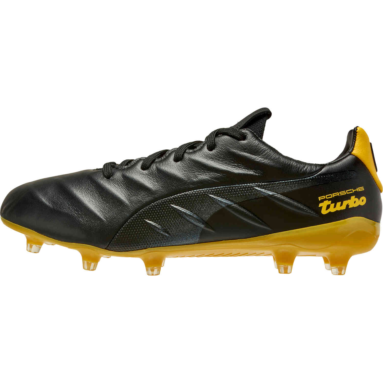 Puma king ii black and gold cheap