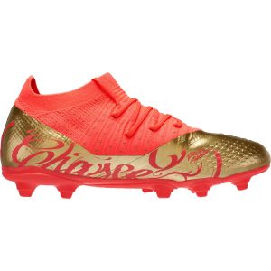 Puma soccer cleats kids gold sales