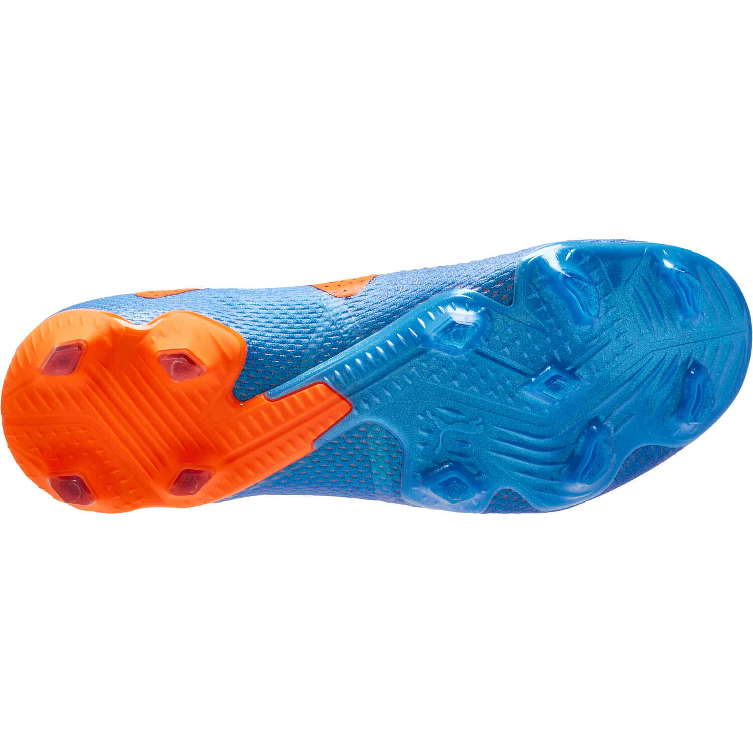 Puma future orange and blue hotsell