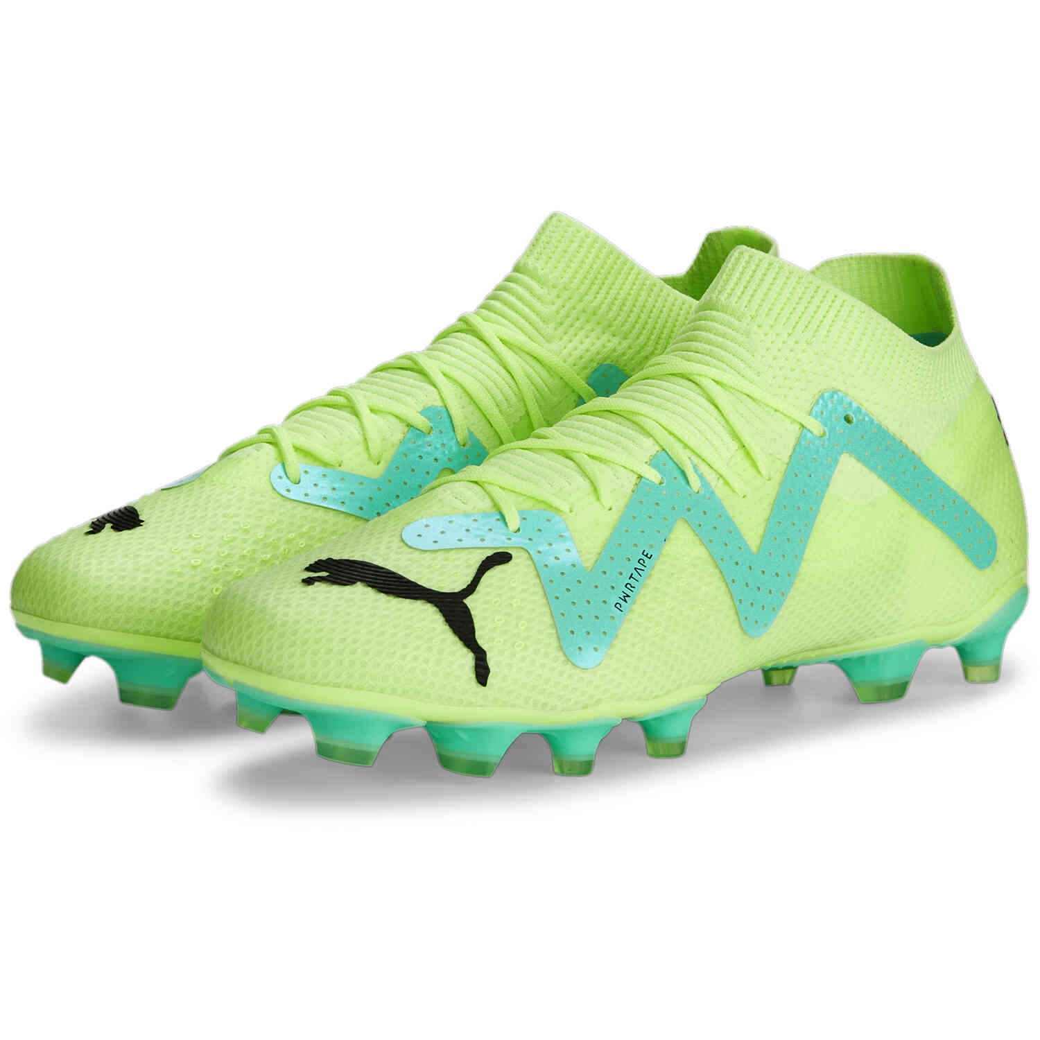 PUMA Future Pro FG/AG Soccer Cleats - Fast Yellow, Black & Electric ...