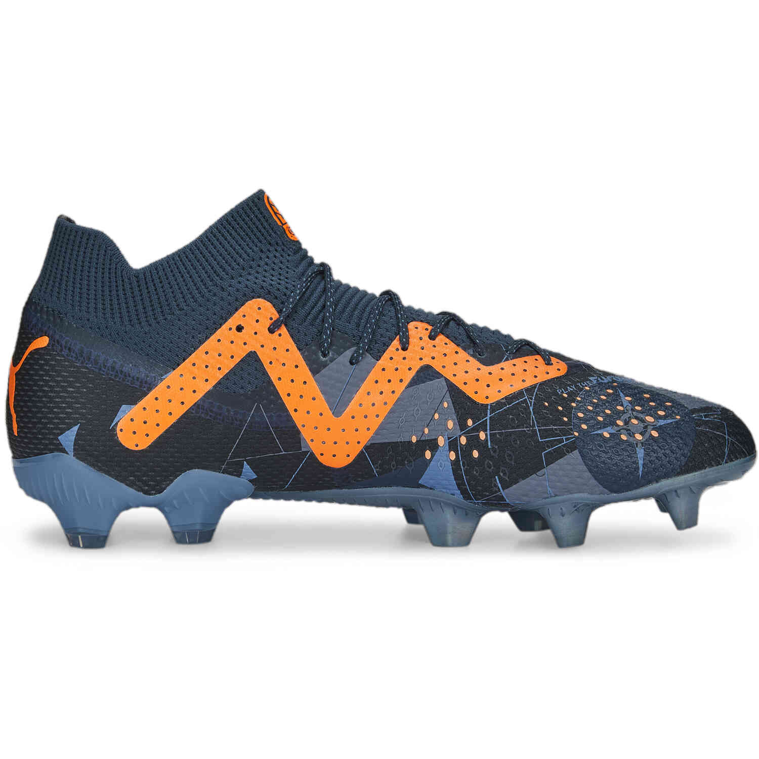 PUMA DNA Future Ultimate FG Dark Night Ultra Orange with Deep