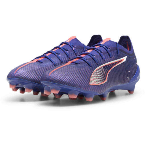 Puma Ultra 5 Ultimate FG - Lapis Lazuli & Puma White with Sunset Glow