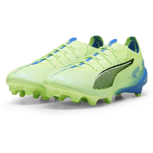 Puma Ultra 5 Ultimate FG - Fizzy Apple & Puma White with Bluemazing