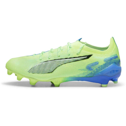Puma Ultra 5 Ultimate FG - Fizzy Apple & Puma White with Bluemazing - Image 2