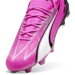 PUMA Ultra Ultimate FG AG Soccer Cleats Poison Pink PUMA White PUMA Black Soccer Master