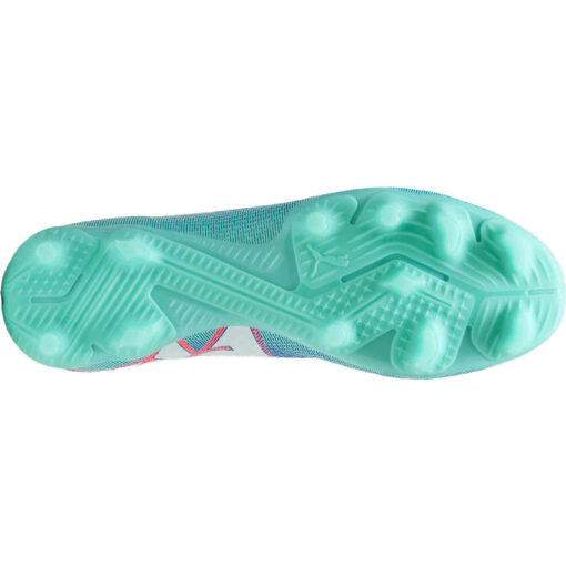Puma Future 7 Pro FG - Bluemazing & Puma White with Electric Peppermint - Image 6