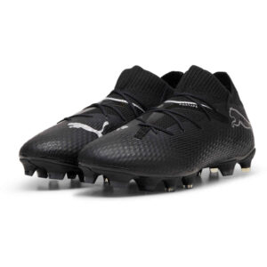 Puma Future 7 Pro FG Puma Black Puma Silver with Shadow Gray Soccer Master