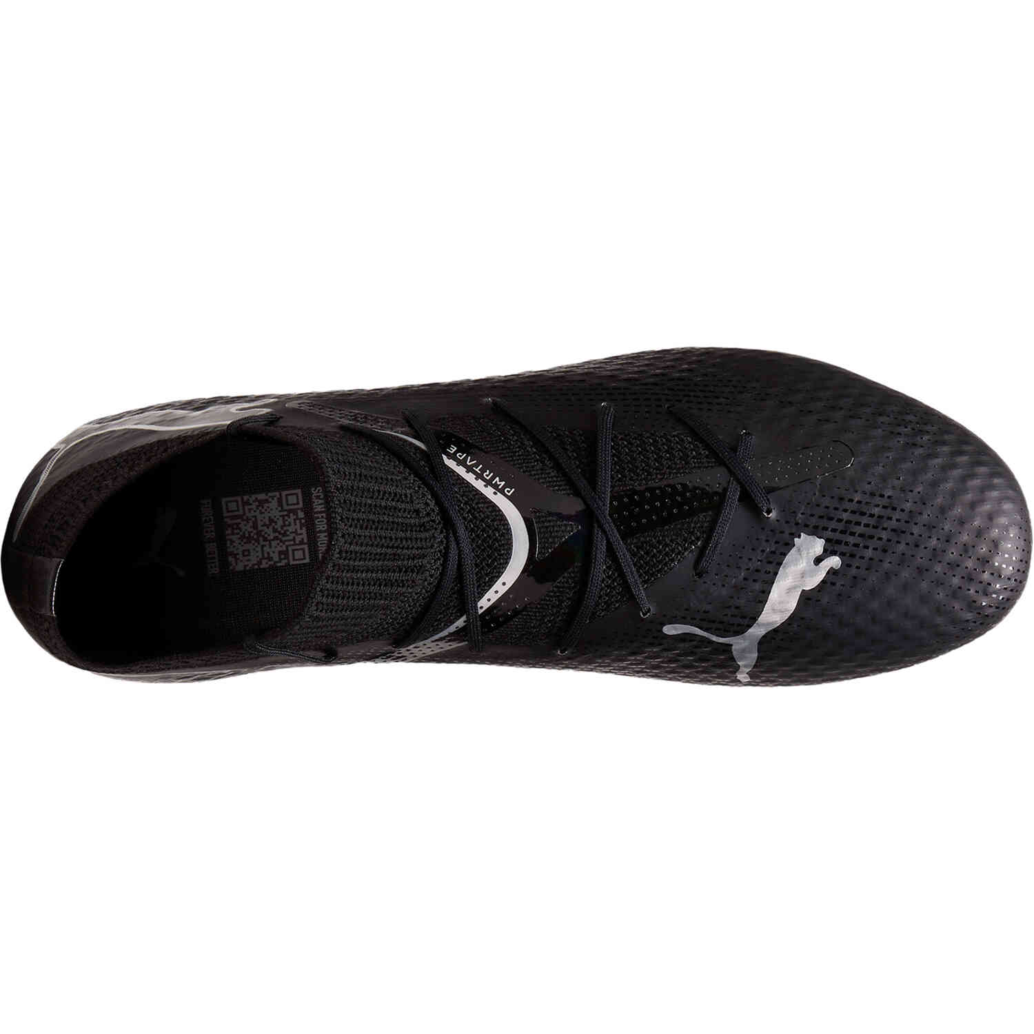 Puma black silver shoes best sale
