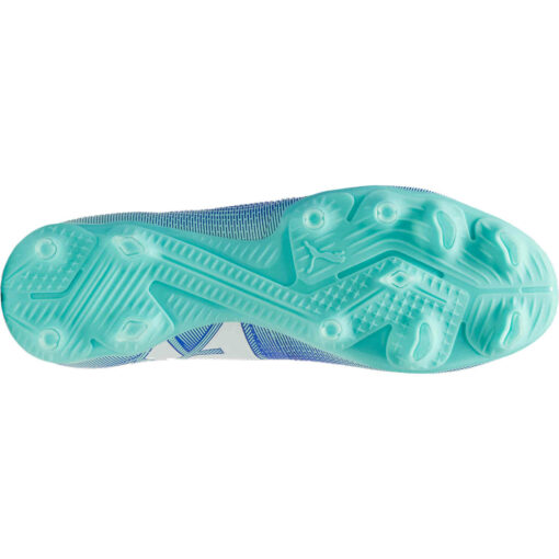 Puma Future 7 Match FG - Bluemazing & Puma White with Electric Peppermint - Image 6