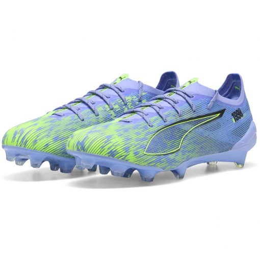 PUMA Ultra 5 Ultimate FG - Elektro Purple & Green Glare with Puma Black