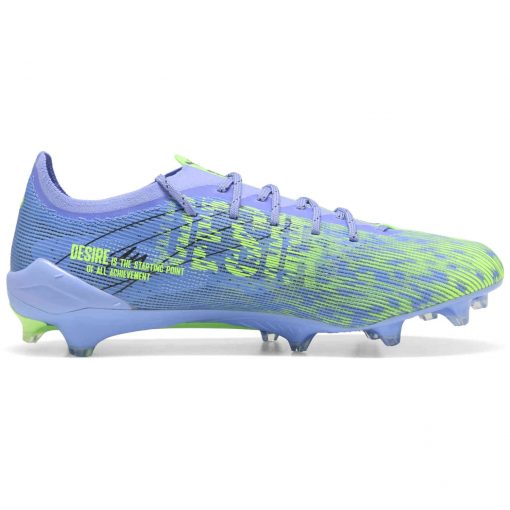 PUMA Ultra 5 Ultimate FG - Elektro Purple & Green Glare with Puma Black - Image 3
