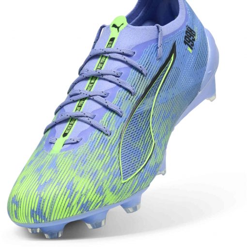 PUMA Ultra 5 Ultimate FG - Elektro Purple & Green Glare with Puma Black - Image 5