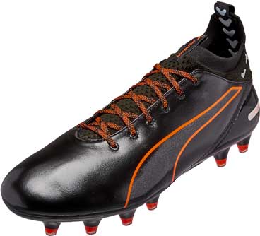 PUMA evoTOUCH Pro FG - Black/Shocking 