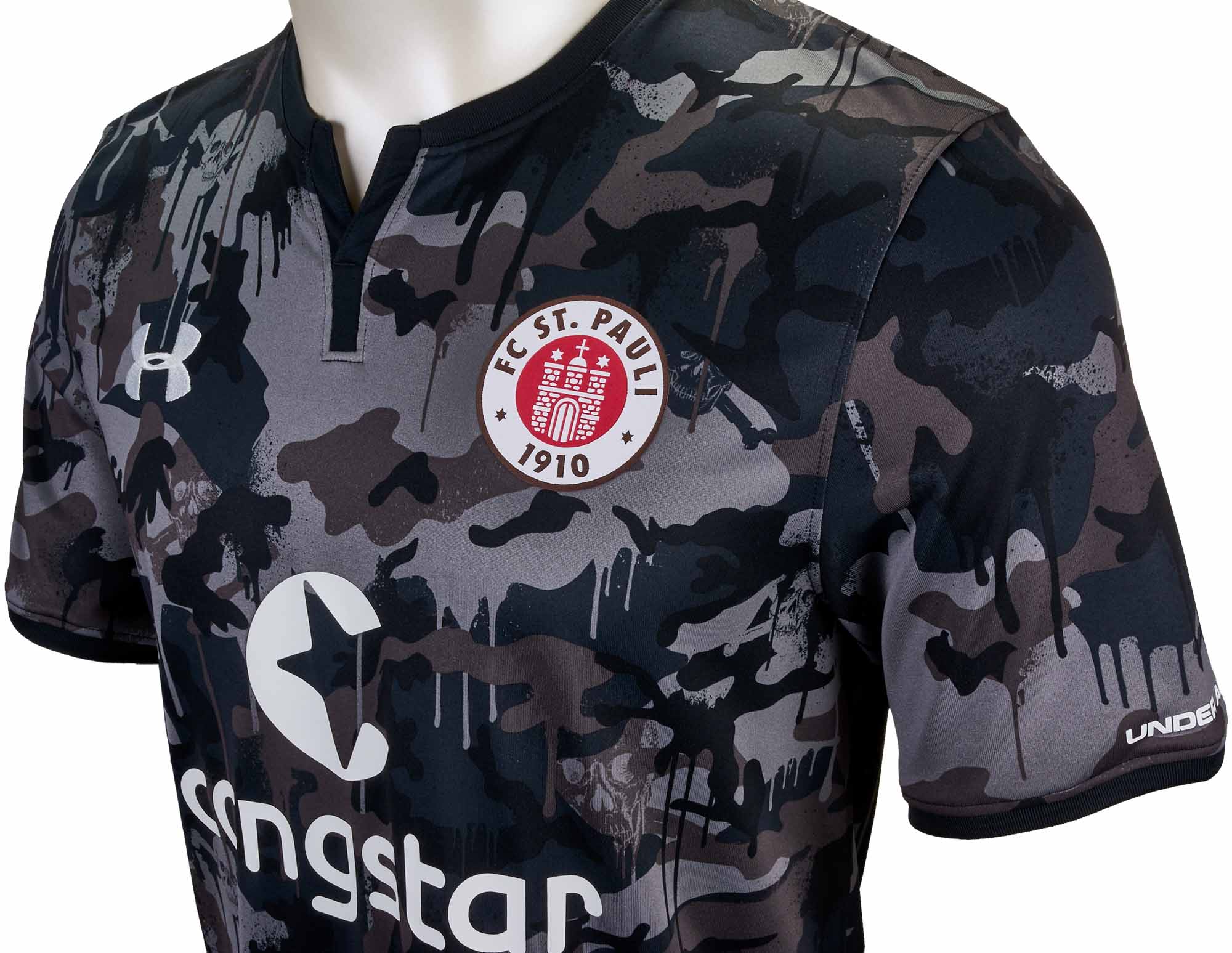 Armour FC St. Pauli Third 2017-18 - Soccer