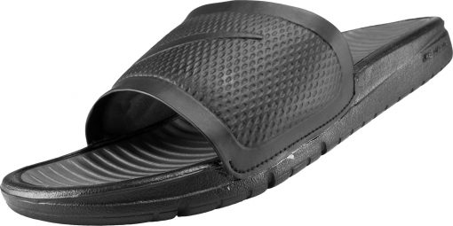 Mono léxico núcleo Nike Benassi Solarsoft Slide - Black - Soccer Master