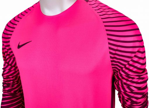 Il stride Smash Nike Gardien Goalkeeper Jersey - Hyper Pink & Villain Red - Soccer Master