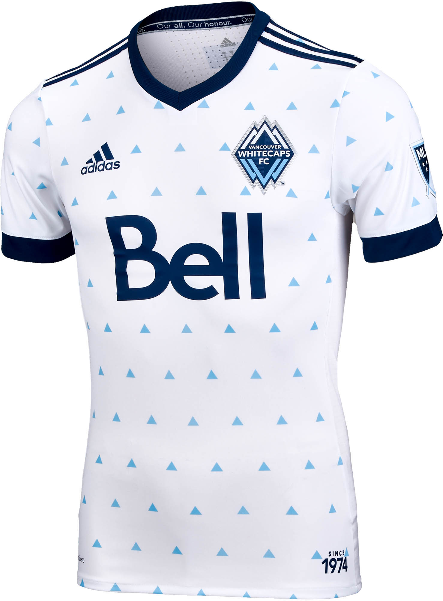 ADIDAS VANCOUVER WHITECAPS M $130 RETAIL JERSEY AUTHENTIC MLS SOCCER NWT  GI6413