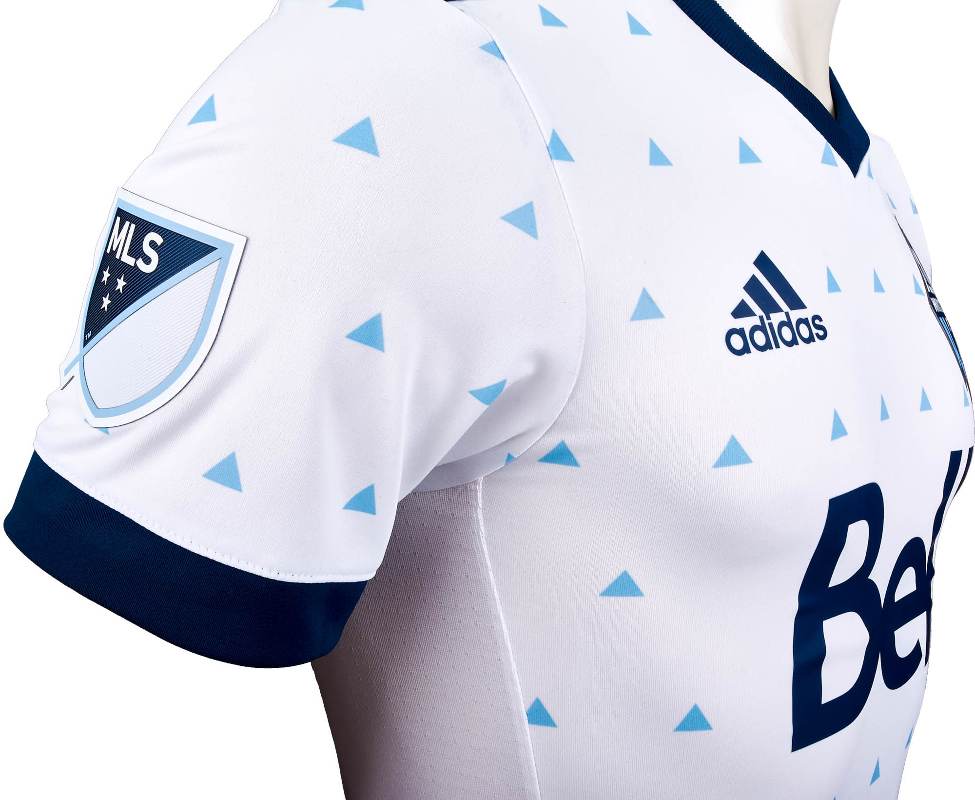 adidas White Vancouver Whitecaps 2021/222 Home Player Version