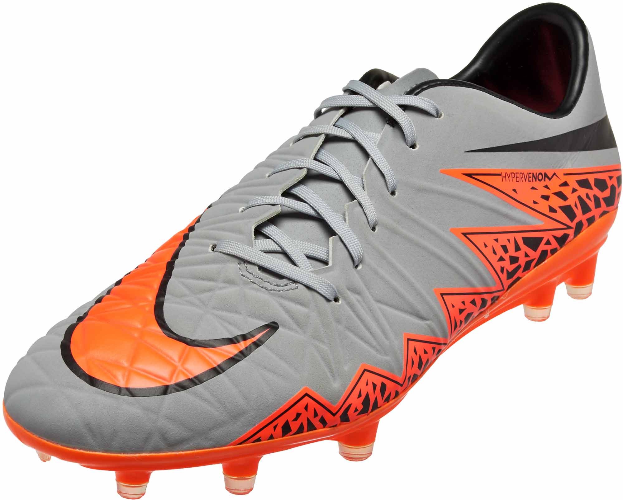 grey and orange nike cleats