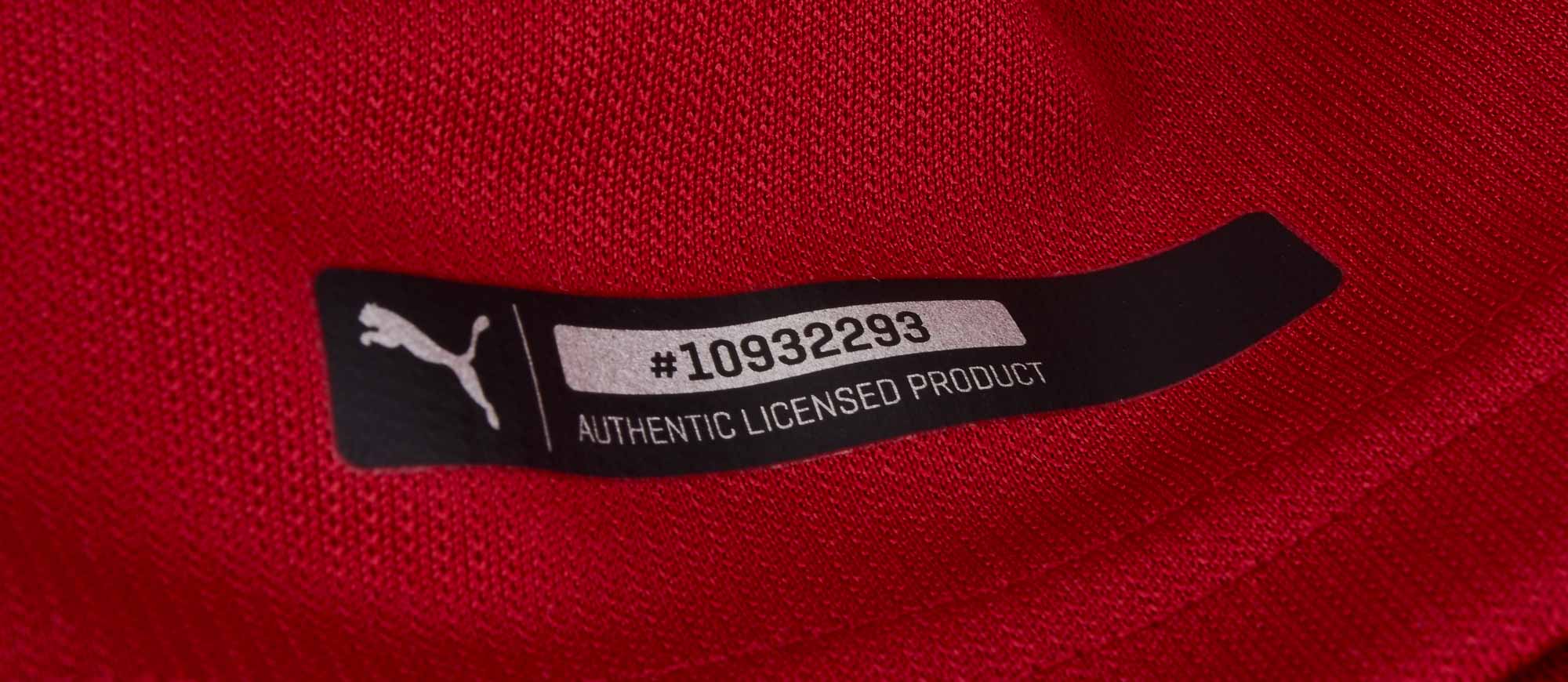puma authentic licensed product number