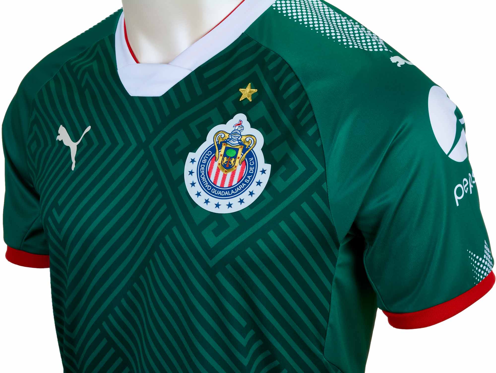 chivas green jersey