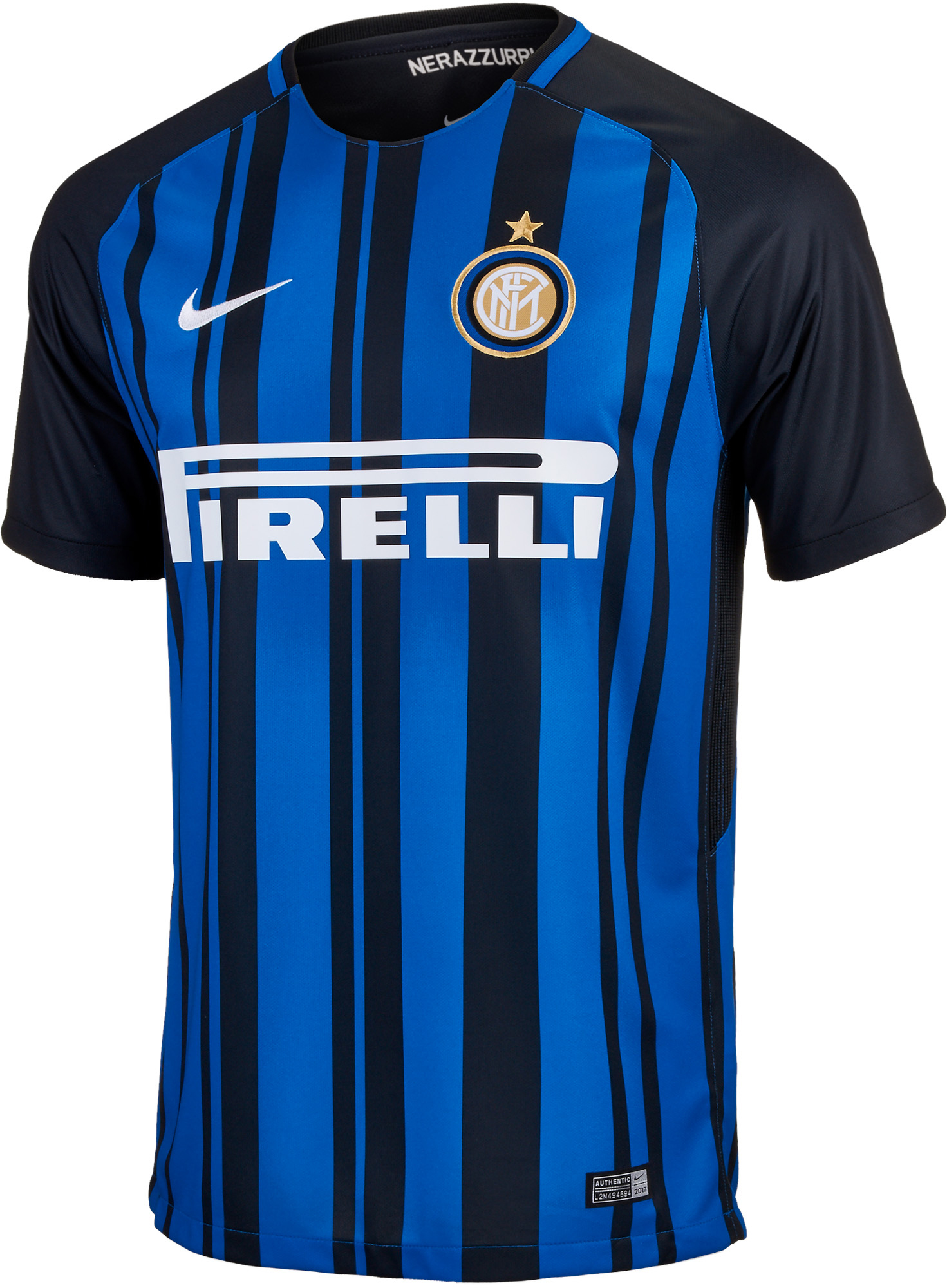 inter jersey history