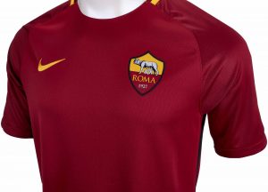 Roma 2017-2018 Home Football Nameset for shirt Any Name & Number 